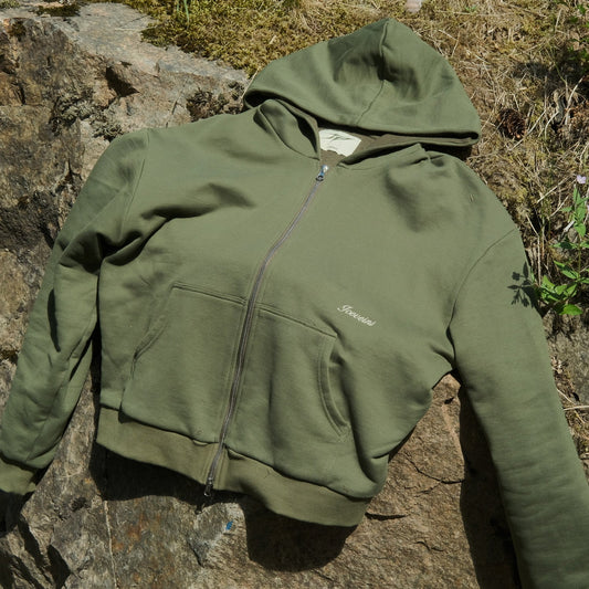 Fundamental Army Green Zipup