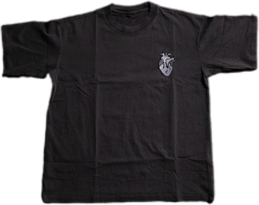 Cold Hearted Black Tee